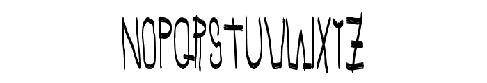 panchito style Font LOWERCASE