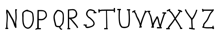 panji serif Font UPPERCASE