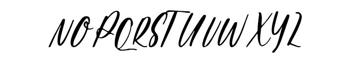 paramore Font UPPERCASE