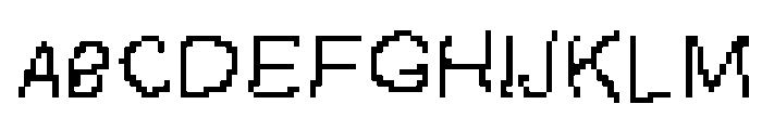 patheticbit Font UPPERCASE