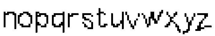 patheticbit Font LOWERCASE