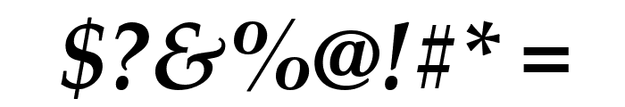 Palatino Linotype Bold Italic Font OTHER CHARS
