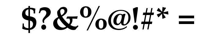 Palatino Linotype Bold Font OTHER CHARS