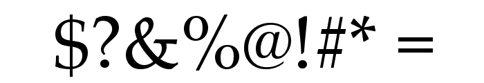 Palatino Linotype Font OTHER CHARS