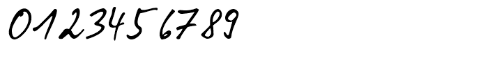 Pablo Handwriting Regular Font OTHER CHARS
