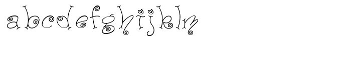 Paisley One Regular Font LOWERCASE