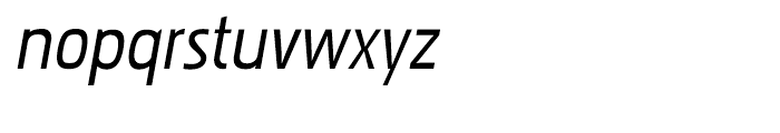 Pakenham Italic Font LOWERCASE