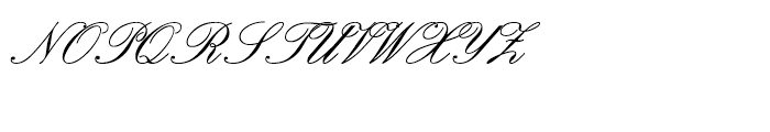 Palace Script SemiBold Font UPPERCASE