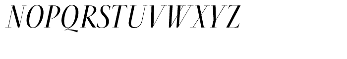 Palio Italic Font UPPERCASE