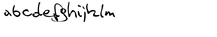 Palma Regular Font LOWERCASE