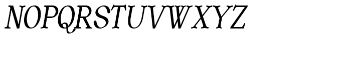 Paloen Italic Font UPPERCASE