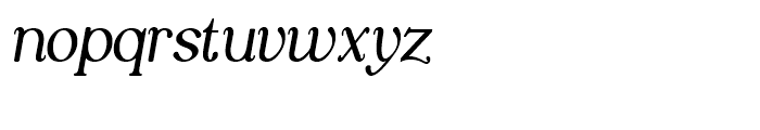 Paloen Italic Font LOWERCASE