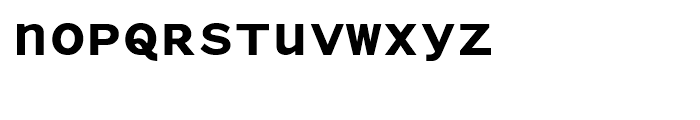Panoptica Sans Bold Font LOWERCASE