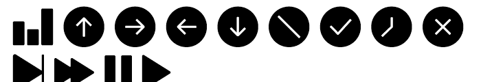 Panton Icons C Fill Regular Font UPPERCASE