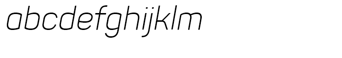 Panton Light Italic Font LOWERCASE