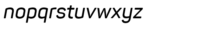 Panton SemiBold Italic Font LOWERCASE