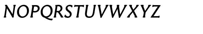 Paradigm Standard Italic Font UPPERCASE