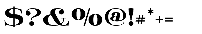 Paragon Regular Font OTHER CHARS