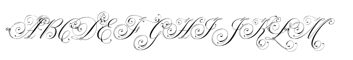 Parfumerie Script Decorative Font UPPERCASE