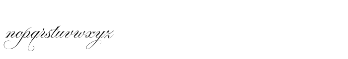 Parfumerie Script Regular Font LOWERCASE