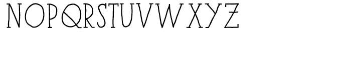 Paris Serif Black Font LOWERCASE