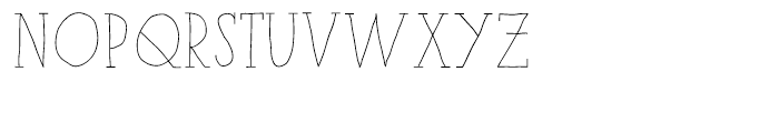 Paris Serif Medium Font UPPERCASE
