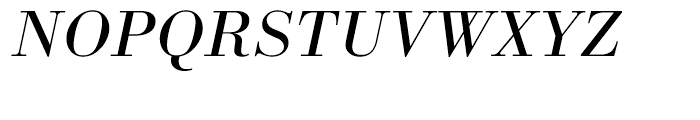 Parma Cyrillic Italic Font UPPERCASE