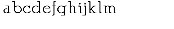 Parsnip NF Regular Font LOWERCASE