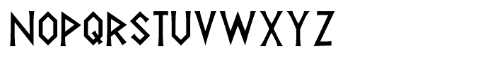 Parthenon Black Font UPPERCASE