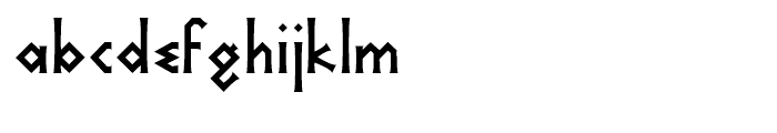 Parthenon Black Font LOWERCASE