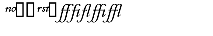 Pastonchi Italic Expert Font UPPERCASE