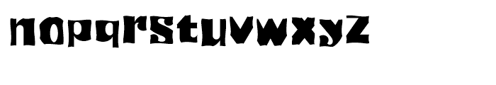 Patchwork Fly Font LOWERCASE