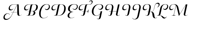 Pauline Didone Regular Italic Font UPPERCASE