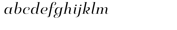 Pauline Didone Regular Italic Font LOWERCASE