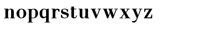 Pax Bold Font LOWERCASE
