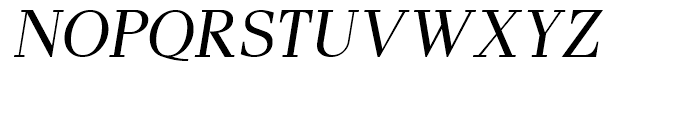 Pax Italic Font UPPERCASE