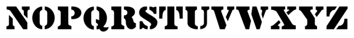 Packed JNL Regular Font LOWERCASE