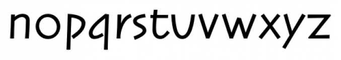 Paestum Medium Font LOWERCASE