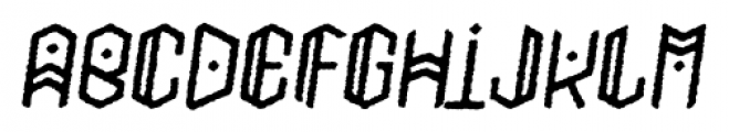 Paihuen Pro Rough Italic Font LOWERCASE