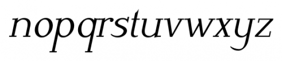 Paillas Oblique Font LOWERCASE