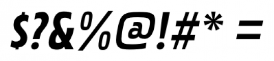 Pakenham Condensed Bold Italic Font OTHER CHARS
