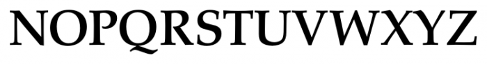 Palladio FS Medium Font UPPERCASE