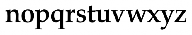 Palladio FS Medium Font LOWERCASE