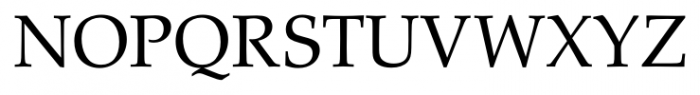 Palladio FS Regular Font UPPERCASE