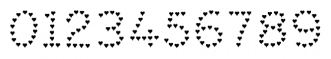 Paltime Heart Font OTHER CHARS