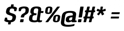 Pancetta Serif Pro Bold Italic Font OTHER CHARS