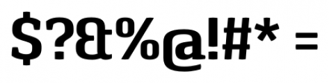 Pancetta Serif Pro Bold Font OTHER CHARS