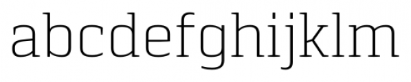 Pancetta Serif Pro Extra Light Font LOWERCASE