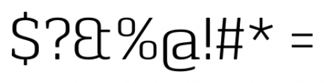 Pancetta Serif Pro Light Font OTHER CHARS