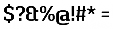 Pancetta Serif Pro SemiBold Font OTHER CHARS